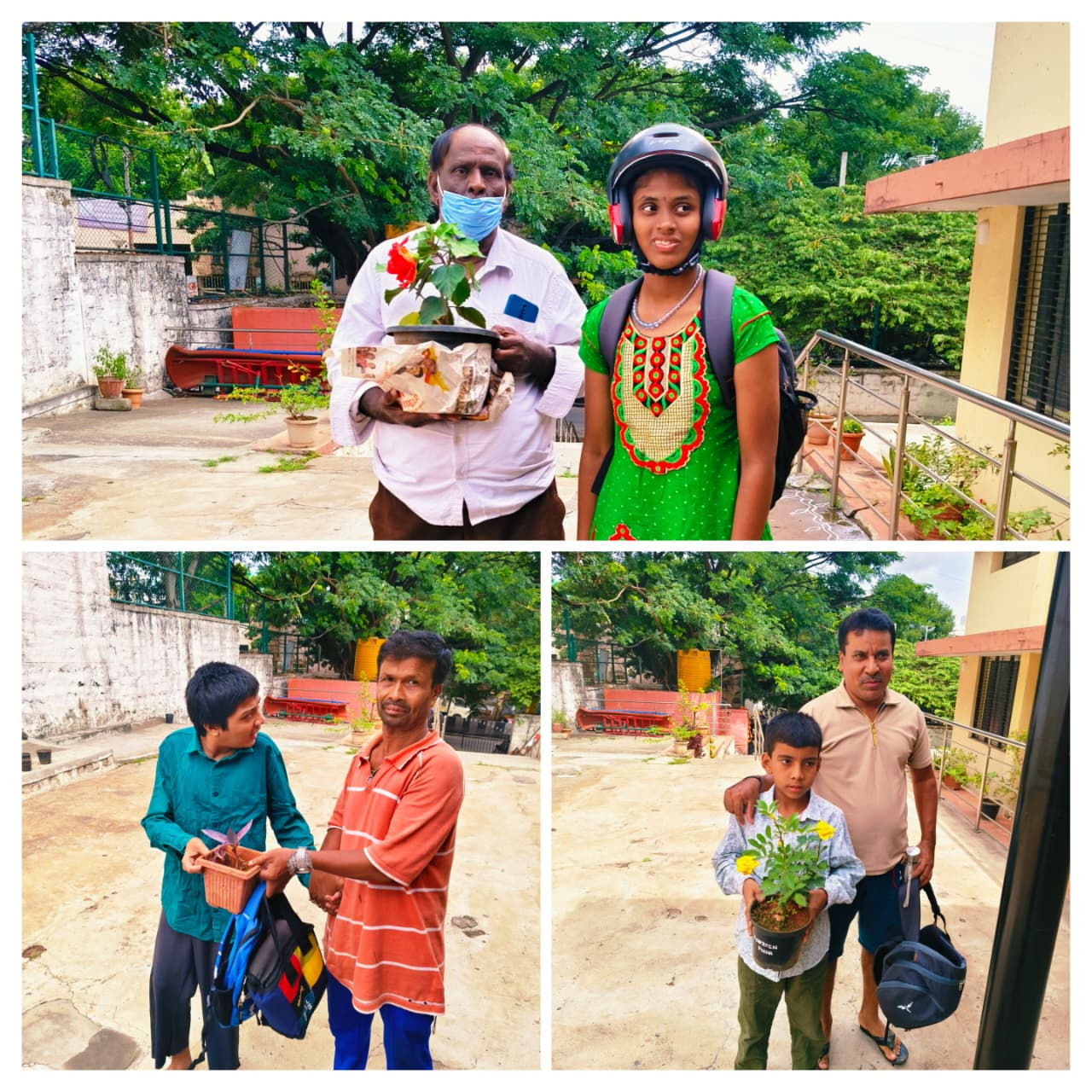 Environment Day celebration at Navachethana Trust